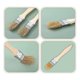 thumbnail image 4 of 100Pcs 1 Inch Chip Paint Brushes Bulk, 4 of 5