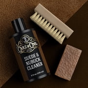 Suede & Nubuck Cleaner Kit (8 oz) Restores Color & Vibrancy to Shoes Clothes, and Furniture (Essential Kit)