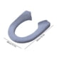 thumbnail image 3 of Toilet Seat Cover Bathroom Soft Thicker Warmer With Snaps Fixed Stretchable Washable Fiber Cloth Toilet Seat Covers Pads Reusable Easy Installation Cleaning, 3 of 8