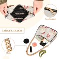 thumbnail image 2 of FORMRS Womens Shoulder Bag with Chain Strap Clutch Purse Cute Tote Handbag, Winter Geese, 2 of 7