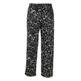 thumbnail image 7 of Men's Casual Elastic Waist Pants Hotel Work Uniform Small Pepper Print, 7 of 7