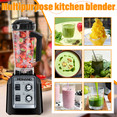 Professional Countertop Blender,Kepeak 2200W High Speed Smoothie