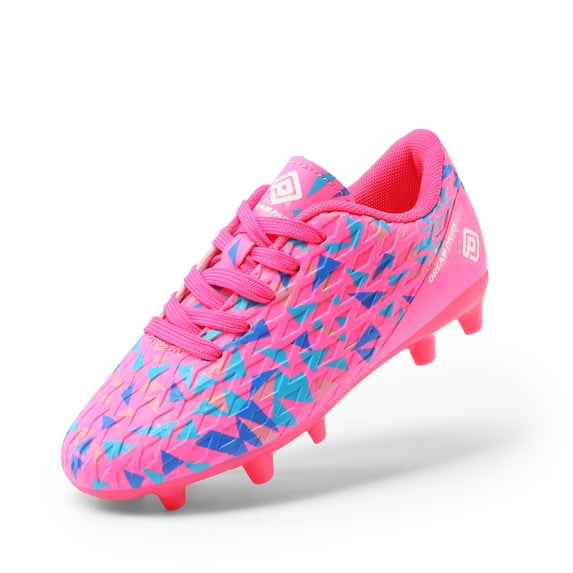 DREAM PAIRS Boys Girls Soccer Cleats Kids Football Shoes