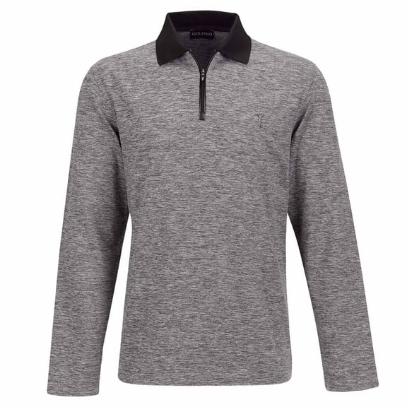 GOLFINO MODENA POLO LONG SLEEVE - Men's Performance Active Wear/ Resort Wear - Size 36 (Small) - Griffin