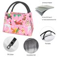 thumbnail image 4 of Easygdp Different Dogs Christmas Bolsa de Almuerzo Insulada Reutilizable, Bolsa de Mano y Bandolera para Oficina, Trabajo, Viajes, 4 of 6