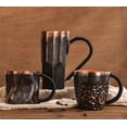 thumbnail image 5 of Geiomoo Handmade Hammer Stone Texture Copper Mugs, Handcrafted Tea Water Conference Cup for Drink, Coffee, 5 of 7