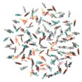 thumbnail image 2 of Miangastore 100pcs Multicolor Painted Moulds People Figures N Scale 1:150 (Random Style), 2 of 8