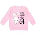 thumbnail image 2 of Inktastic Somebunny is Three-third Birthday Bunny Toddler Sweatshirt, 2 of 4