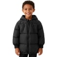 thumbnail image 2 of XXWXYD Boys Girls Winter Coat 𝖶aterproof Thickened Down Jacket Comfortable Hood Insulated Outerwear Snow Jacket Windproof Parka Warm Puffer Coat, 2 of 6