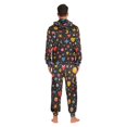 thumbnail image 4 of FORMRS Onesies Pajama for Adults Unisex Hoodie Winter Jumpsuit One Piece Sleepwear, Sizes S-2XL, Moon Pattern, 4 of 7