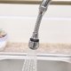 thumbnail image 4 of 2 X Stainless Steel Swivel Bathroom Kitchen Save Water Faucet Filter Faucet Extender, 4 of 5