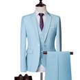 thumbnail image 1 of Blazers-Conjunto de 2 piezas para hombre, traje informal de negocios, chaqueta, abrigo, pantalones, M-6XL, novedad de 2023, 1 of 5