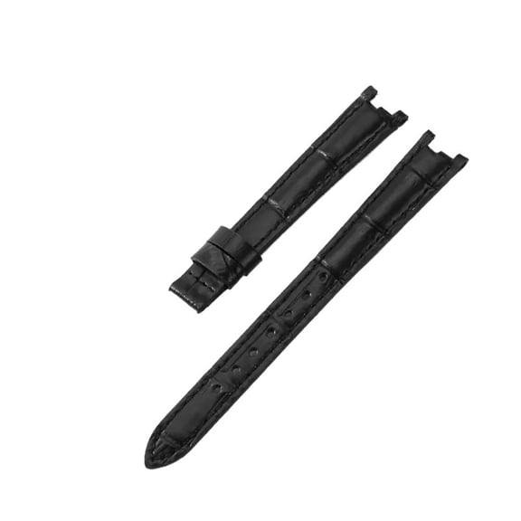 Genuine Leather Watch Band Fit For Tissot 1853 T094 T094.210 Series Soft Comfortable Concave-Convex Watch Strap 12 MM