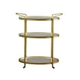 thumbnail image 3 of Lauren Bar Cart Antique Gold See below, 3 of 4