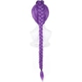 thumbnail image 3 of Demon Hunters Costume Rumi Wig Cosplay Kids, Long Clip-On Purple Braided Wig for Women (Rumi-purple), 3 of 3