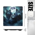 thumbnail image 2 of High Precision Body Weight Scale Smart Bathroom Scales with Large LCD Display(400lbs),Decorative for Bedroom-Wolves Howling At Full Moon In The Background, 2 of 4