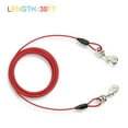 thumbnail image 2 of Petest 30ft Tie-out Cable with Crimp Cover for Heavy Dogs Up To 125 Pounds, 2 of 7