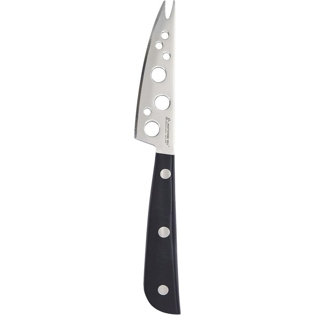 Couteau à Fromage, MATTSTONE HILL 4 Pouces Coupe-Fromage, Couteau à Fromage Tout Usage - Couteau à Fromage Doux et Semi-Dur, Acier Inoxydable Premium, Manche Triple Rivet