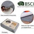 thumbnail image 4 of 1/8" Thick Non Slip Area Rug Pad , ( Felt + Rubber ) Double Layers Carpet Mat , Anti Skid Rug Grip Provides Protection for Tile and Hardwood Floors 7 x 10, 4 of 6