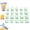 20-c, variant on Numbers for Pencils Toppers, 20/30/50pc Number Pencil Toppers, 3D Printed Reusable Classroom Pencil Labels for Teachers, Pencils Tracking Markers