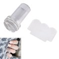 thumbnail image 5 of ANGGREK Fashionable Transparent Silicone Nail Polish Transfer Er & Scraper Set Manicure Tool, 5 of 9