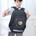 thumbnail image 6 of FORMRS School Backpack 17" Student Travel Bag with Laptop Compartment, Cat Planet, 6 of 7