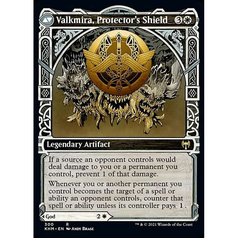 MtG Kaldheim Rare Reidane, God of the Worthy // Valkmira, Protector's  Shield (FOIL Showcase) #300 - Walmart.com