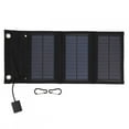 thumbnail image 2 of Panel solar portátil de 15 W para exteriores, panel de carga con energía solar móvil, fabricado para durar, 2 of 12