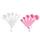 thumbnail image 4 of Monstrate Paquete de 5 cucharas medidoras, cucharas para café, comedor, cocina, sal, leche, cucharas con báscula, herramientas de cocina, accesorios Cocina y Comedor Blanco Monstrate HA003372-01, 4 of 6