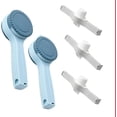 thumbnail image 1 of 5 clips para sellar bolsas de alimentos, con boca invertida, tapa giratoria extraíble, abrazadera sellada para cocina, actividades al aire libre, pan, refrigerios, bolsas de comida, azul, blanco, 1 of 5