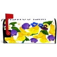thumbnail image 2 of Coolnut Magnetic Mailbox Cover, Spring Season Floral Welcome Banner Post Mail Box Cover Mail Wraps Cover, Oversize 25.4" L x 20.78" W, 2 of 5