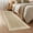 Tan, variant on Memoryfield 8' x 10' Bordered Area Rug, Washable Non-Slip Low-Pile Carpet, Modern Geometric Design for Living Room, Bedroom, Nursery & Playroom, Tan