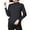 Dark Gray, variant on Women's All Season Pullover Knitted Sweater Half High Neck Solid Color Slim Fit Top Comfortable Casual Wear XXL