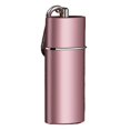 thumbnail image 2 of Qianha Mall Portable Pocket Ashtray- Premium Fireproof ABS Metal Smell Proof Cool Travel Ashtray with Keychain Outdoor Butt Disposal Tube Cute Fancy Ash Tray, 2 of 9