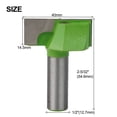 thumbnail image 4 of 1PC 12.7mm Shank Cleaning Bottom Router Bit Milling Cutter Engraving Woodworking, 4 of 8