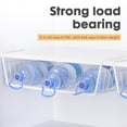 thumbnail image 5 of PinkSheep 2 Pack Under Shelf Basket, Cabinet Storage Hanging Baskets Organizer Wire Rack Shelves for Kitchen Pantry, White, 5 of 9