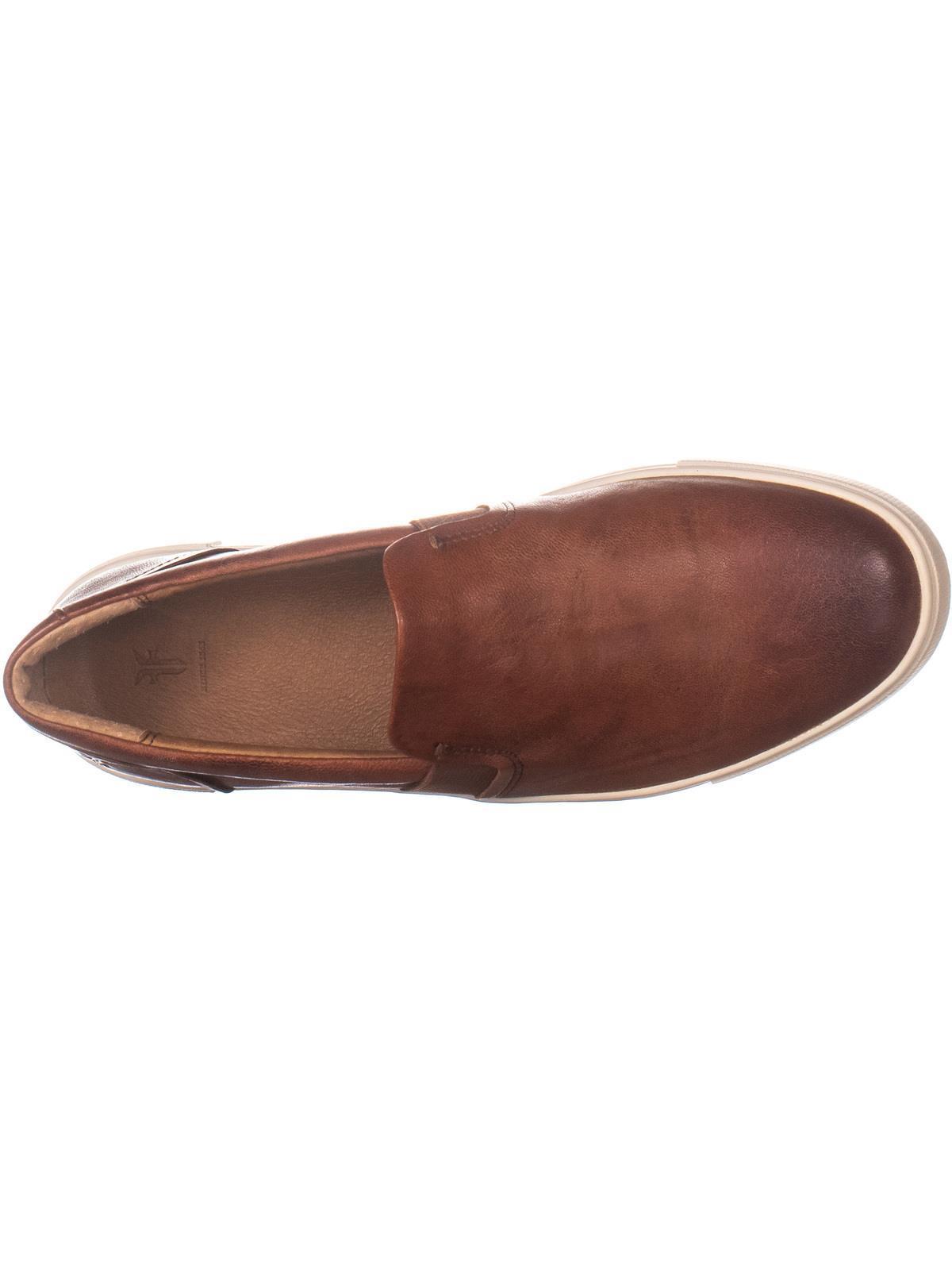 frye ivy slip on cognac