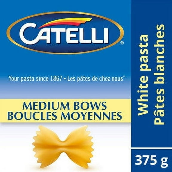 Catelli Medium Bows Pasta, 375g/13.2 oz