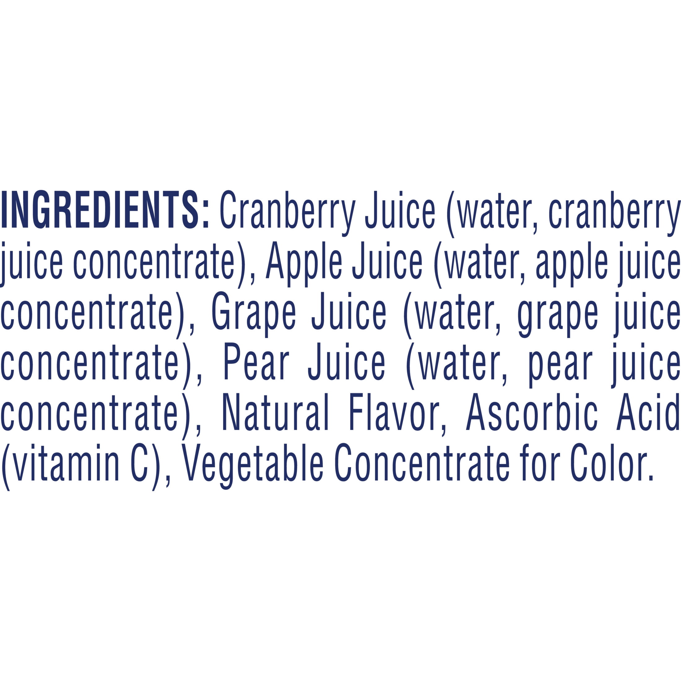(3 pack) Ocean Spray® 100% Juice Cranberry Juice Blend, 10 fl oz Bottles, 12 Count