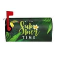thumbnail image 2 of Lsque Tropical Summer Vibes Mailbox Cover Standard Size ,Magnetic Mailbox Covers Post Wraps Letter Box Cover -25.5x21 in, 2 of 9