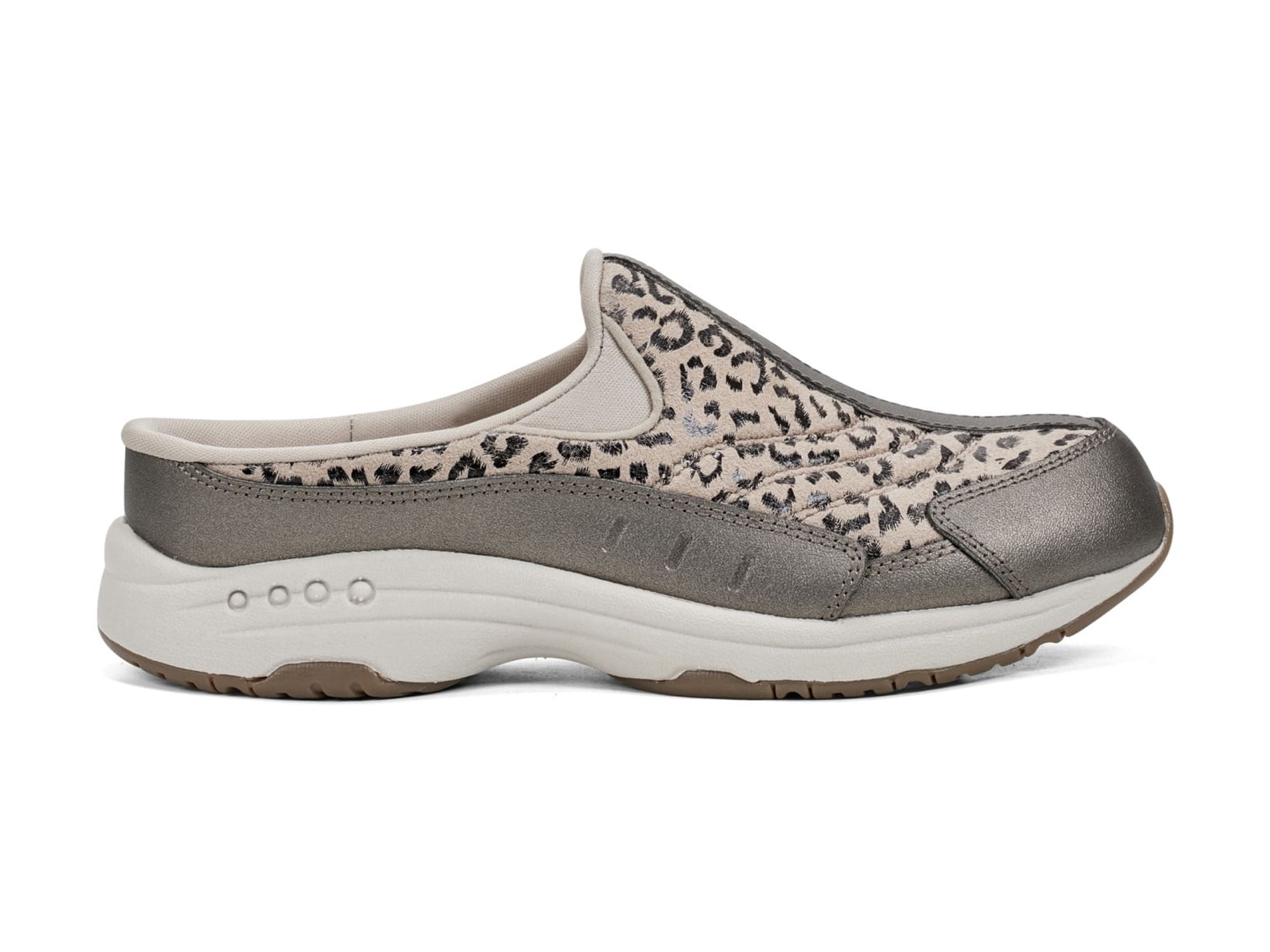 Easy Spirit Women's TravelTime Slip On Walking Sneaker Mule, Wide Width Available