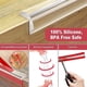 thumbnail image 4 of Tira protectora de silicona para bordes, 6 m, protectores de esquinas a prueba de bebés, adhesivos precintados, protectores de esquinas de seguridad para bebés, para mesas, armarios y cajones, 4 of 5