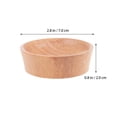 thumbnail image 2 of OUNONA 4Ud Platos Chocolate Para Salsa De Madera Premium Uso En Cocina Hogar Y Exteriores, 2 of 6