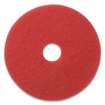 Americo Red Buff Floor Pad, 20in., PK5 404420