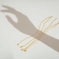 thumbnail image 5 of Gold Bracelets for Women Trendy, Dainty 14K Gold Plated Bracelet Stack Beaded Chain Bracelet Set Thin Small Cute Paperclip Bracelets Fashion Waterproof Jewelry Gift Gold Accessories for Women, 5 of 5