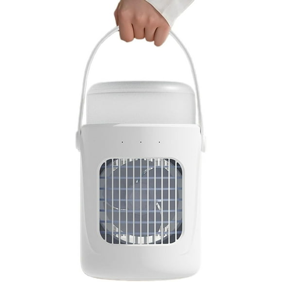 Conditioning Fan Humidification Fan Night Light Fan USB Desktop Fan Small Conditioning Office Dormitory Humidification