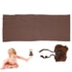 thumbnail image 3 of M Buder 3 Piezas Accesorios de Fotografía para Bebés Recién Nacidos Incluye Gorro de Lana Suave Manta Envolvente y Juguete Ideal para Sesiones de Fotos Regalos Color Café (23 cm / 9.05 inches), 3 of 9