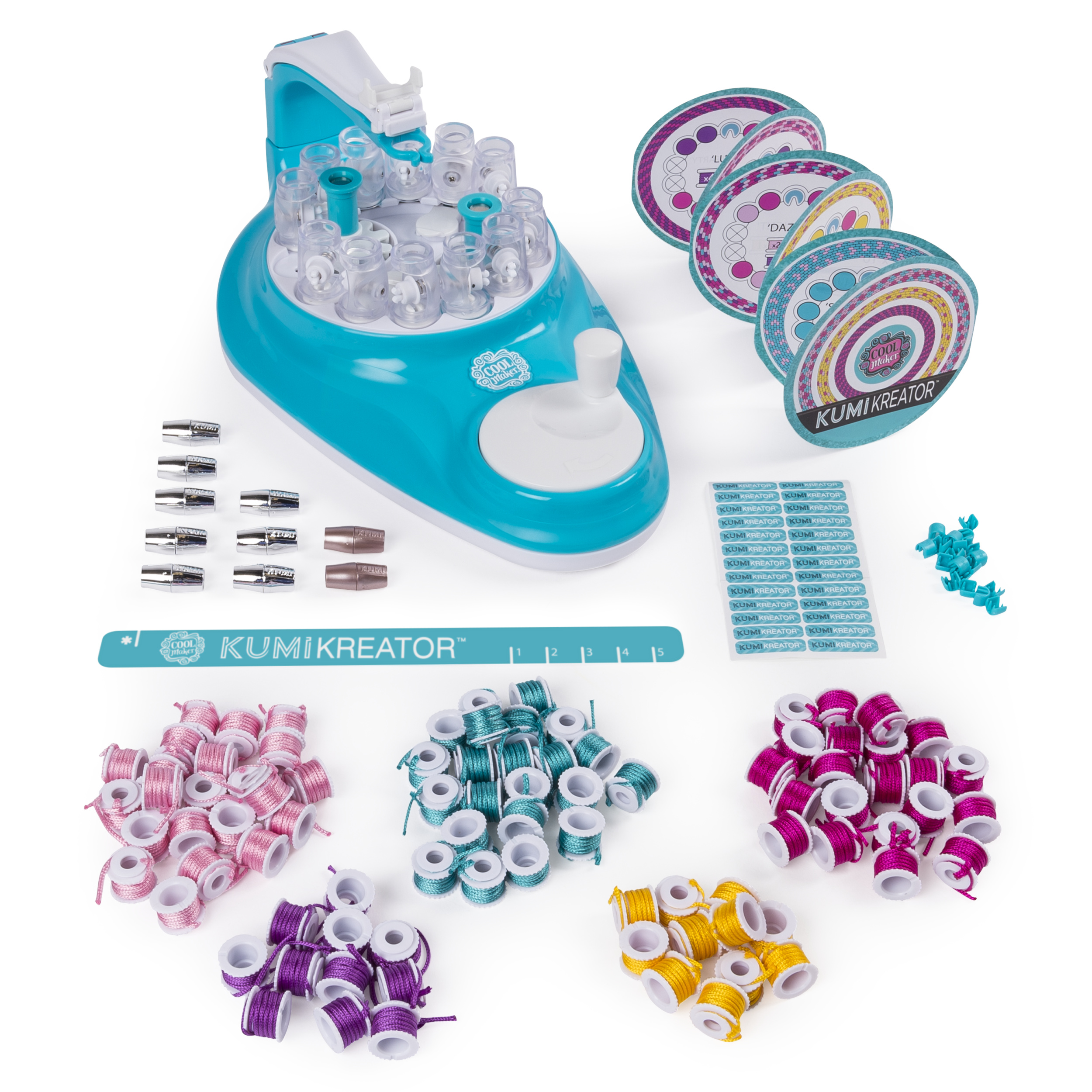 Cool Maker, KumiKreator Friendship Bracelet Maker Kit for Girls Age 8 & up - image 3 of 12