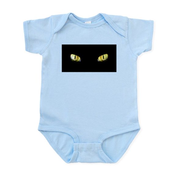 CafePress - Cat Eyes Infant Bodysuit - Baby Light Bodysuit, Size Newborn - 24 Months