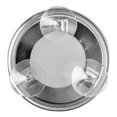 thumbnail image 3 of Era Shire Suction Fogless Mirror with Suction Cups, Chrome 6in Diameter, 3 of 5